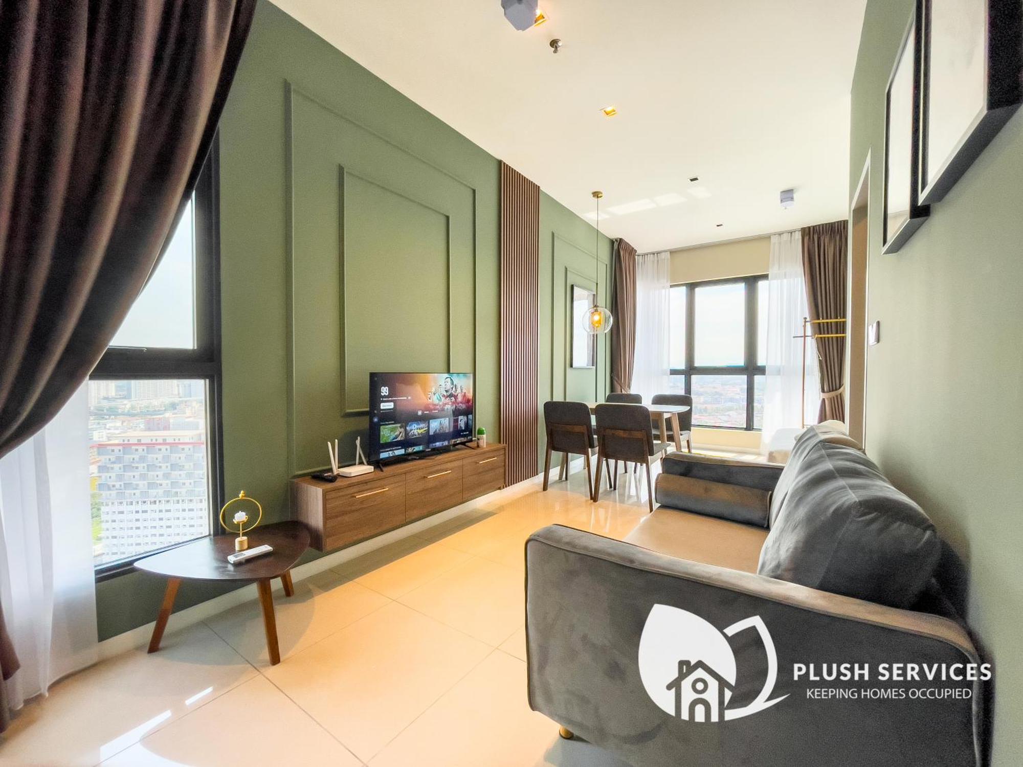 Highpark Suites At Petaling Jaya, Kelana Jaya By Plush Szoba fotó