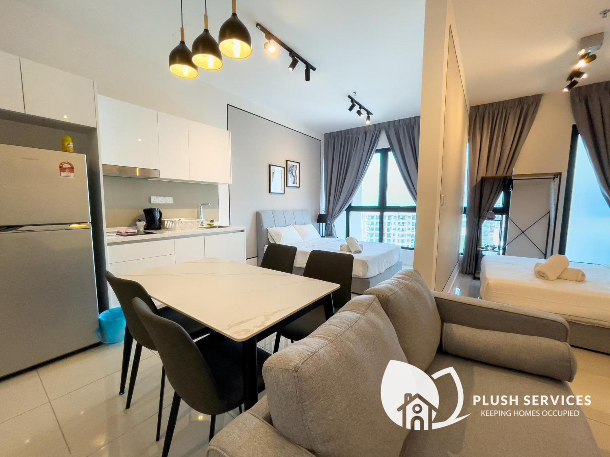 Highpark Suites At Petaling Jaya, Kelana Jaya By Plush Szoba fotó